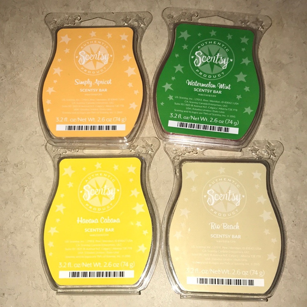 Bundle of 5 Scentsy Wax